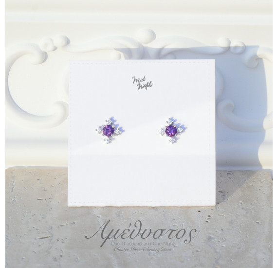Chapter Three-Amethyst Antique Earring