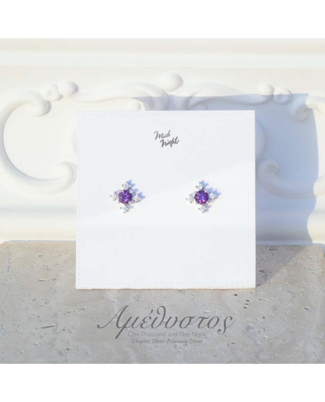 Chapter Three-Amethyst Antique Earring