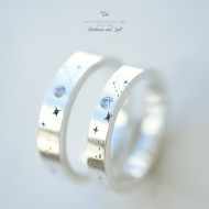 Chapter Eight-Darkness and Light Constellation Couple Ring