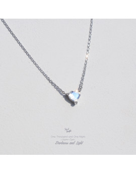 Chapter Eight-Darkness and Light Heart Necklace