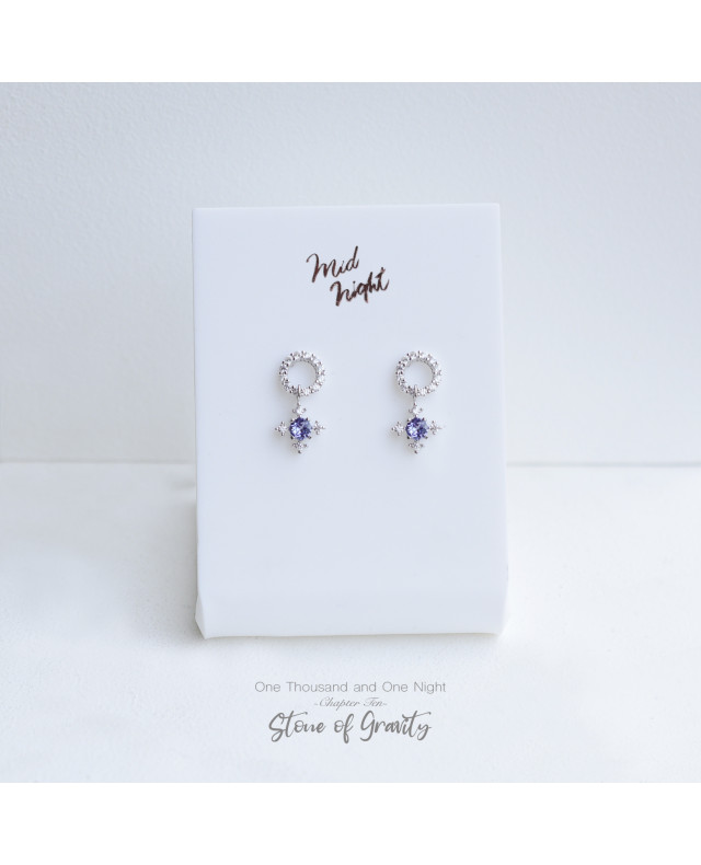 Chapter Ten-Stone of Gravity Sparkle Antique Earrings