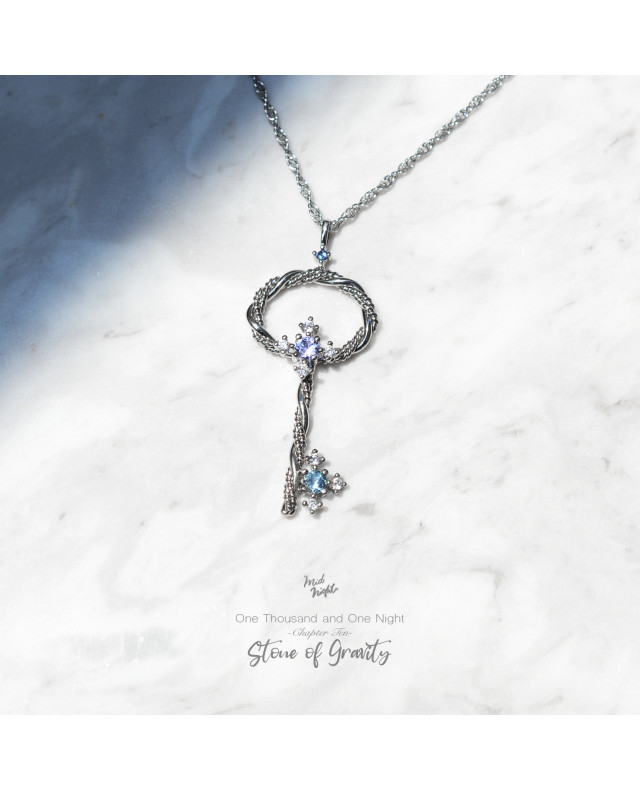 The Birthstone Magical Key Necklace