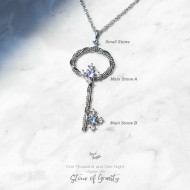 The Birthstone Magical Key Necklace