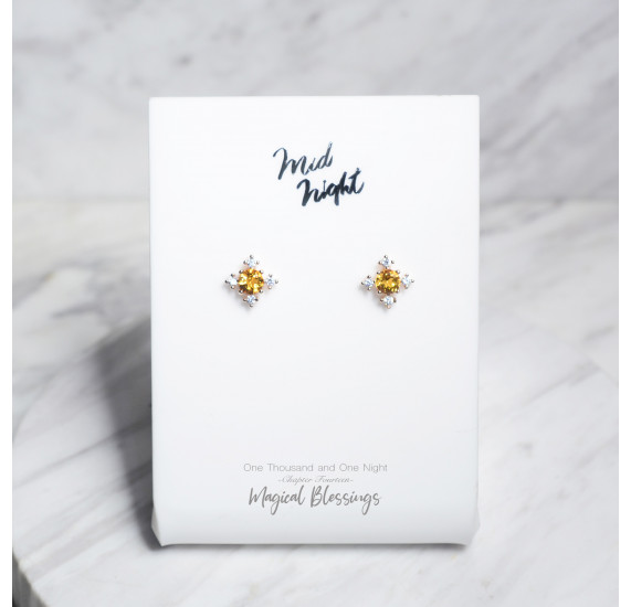 Chapter Fourteen-Citrine Classic Antique Earrings