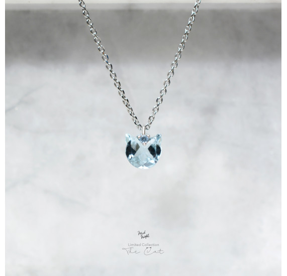 Limited Collection-The Cat Topaz Necklace