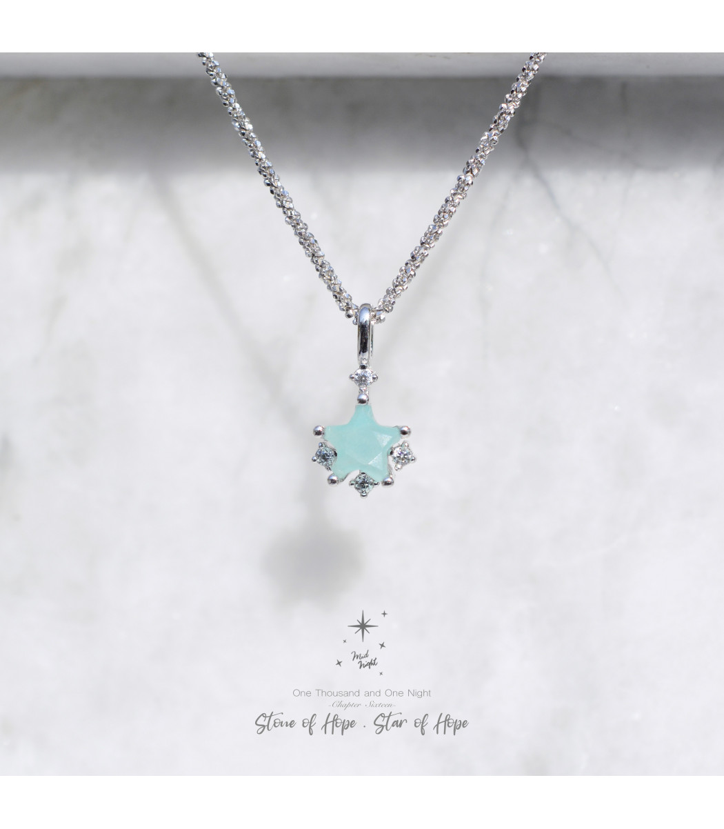 Chapter Sixteen-Amazonite Sparkle Star Necklace