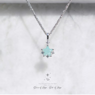 Chapter Sixteen-Amazonite Sparkle Star Necklace