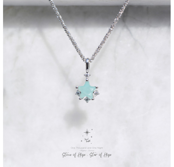 Chapter Sixteen-Amazonite Sparkle Star Necklace