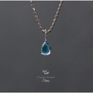 Chapter Thirteen-Swiss Blue Be Water Necklace