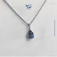 Chapter Eight-Labradorite Droplet Necklace