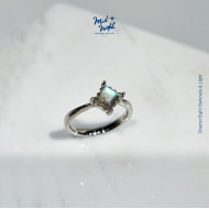 Chapter Eight-Labradorite Stamp Simple Ring