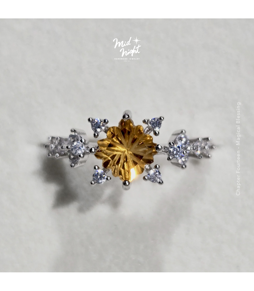 Chapter Fourteen-Citrine Stamp Ring