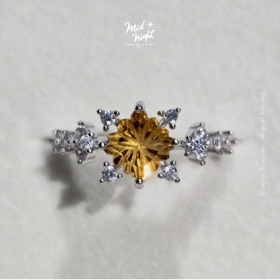 Chapter Fourteen-Citrine Stamp Ring
