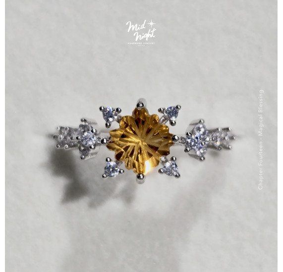 Chapter Fourteen-Citrine Stamp Ring