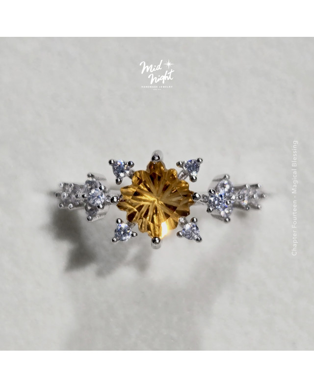 Chapter Fourteen-Citrine Stamp Ring