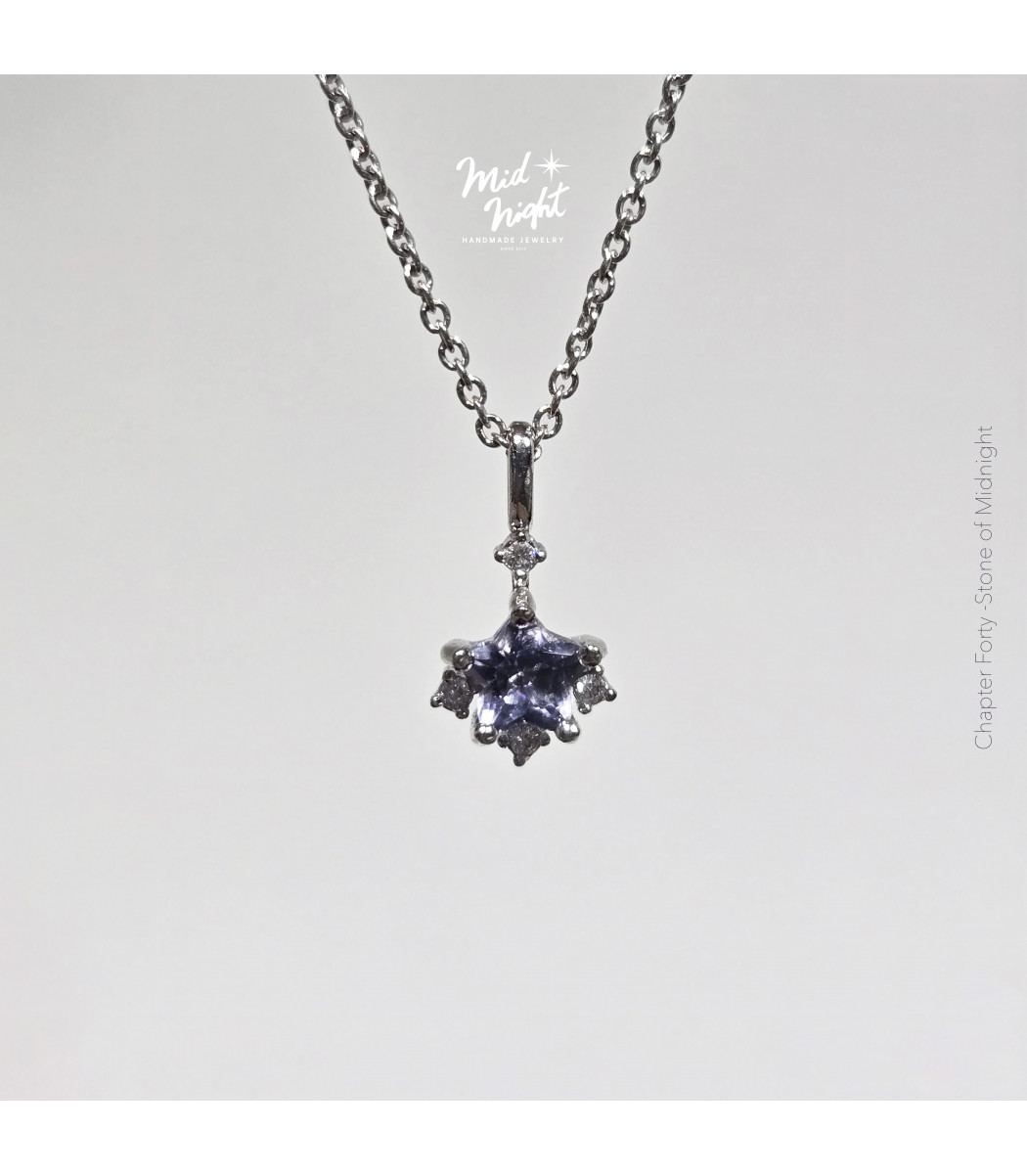 Chapter Forty-Iolite Sparkle Star Necklace