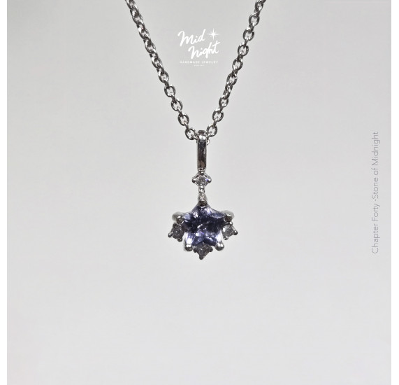 Chapter Forty-Iolite Sparkle Star Necklace