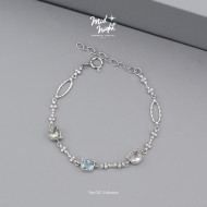 Limited Collection-Miniz Cat Color Stone Bracelet 
