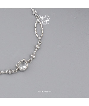 Limited Collection-Miniz Cat Color Stone Bracelet 