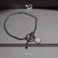 Limited Collection-Bezel Cat Opal Bracelet