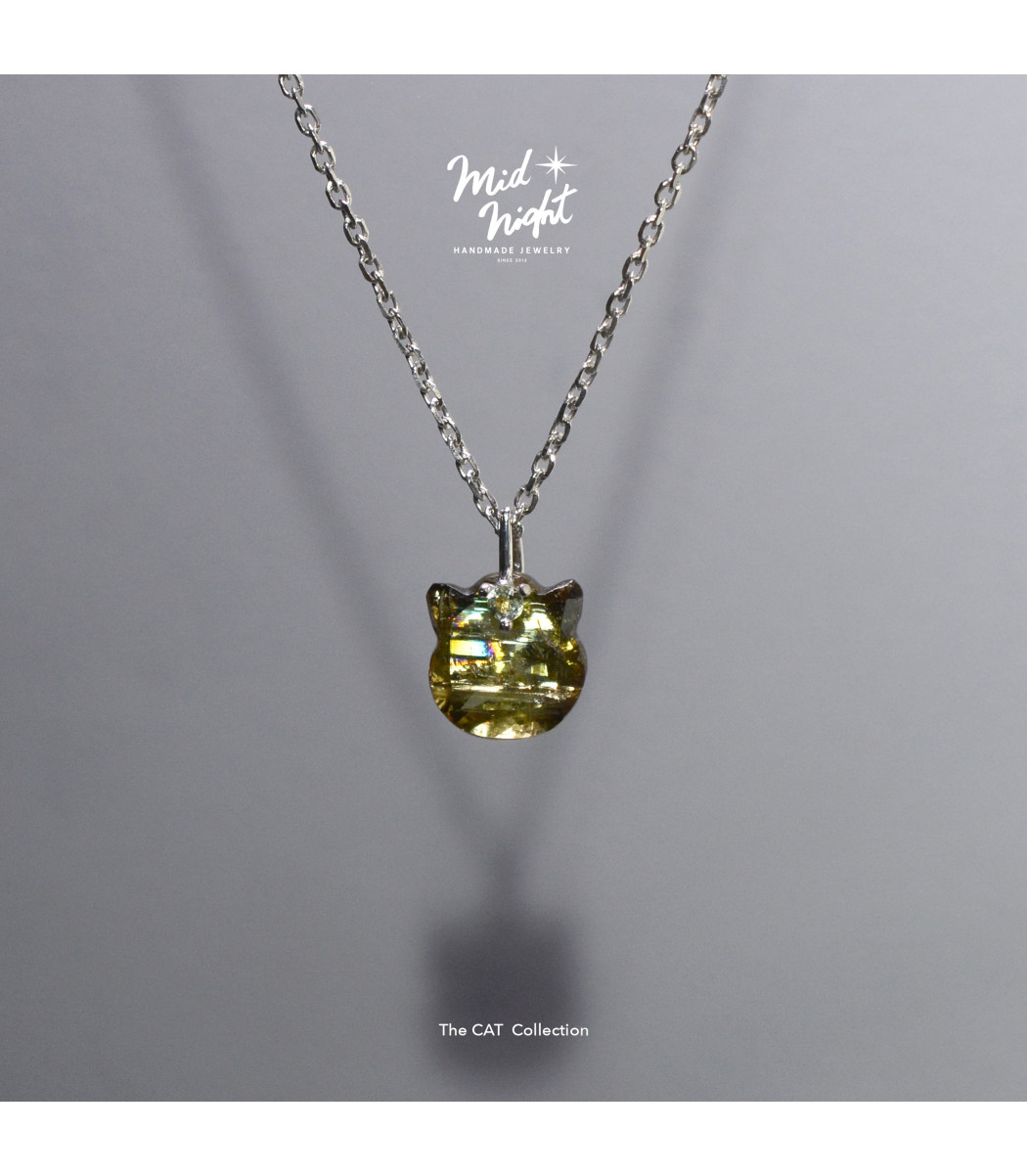 Limited Collection-Andalusite The Cat Necklace