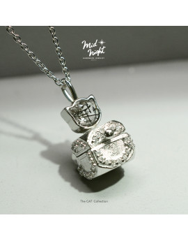 Limited Collection-Miniz Cat Treasure Box Necklace