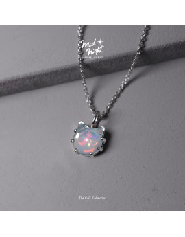 Limited Collection-The Cat Opal Necklace
