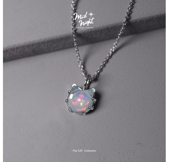 Limited Collection-The Cat Opal Necklace
