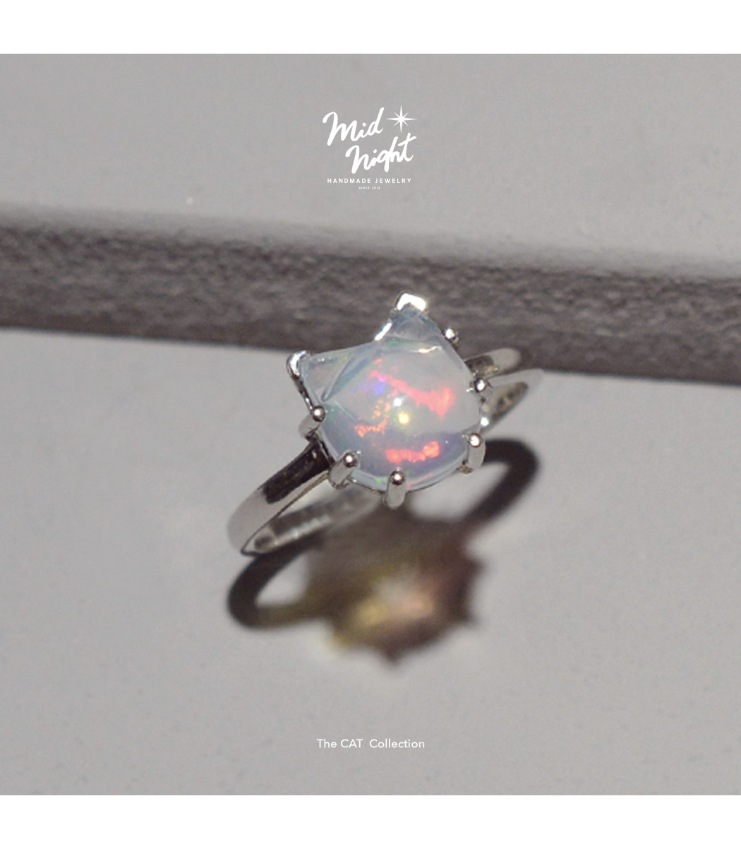 Limited Collection-The Cat Opal Ring