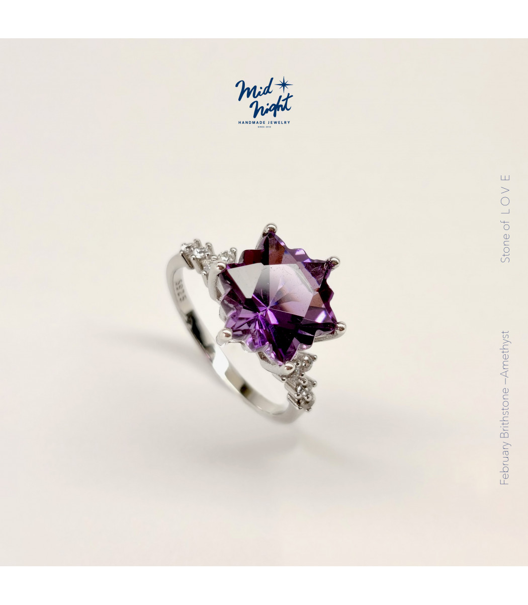 Limited Collection-Amethyst Be Bright Ring