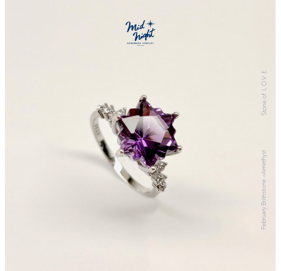 Limited Collection-Amethyst Be Bright Ring