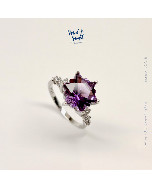 Limited Collection-Amethyst Be Bright Ring