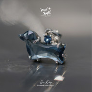 The Dog-Dachshund Topaz Necklace