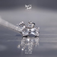 The Dog-Dachshund Topaz Necklace