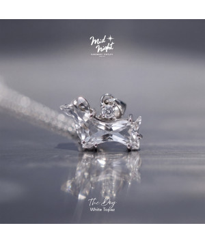 The Dog-Dachshund Topaz Necklace