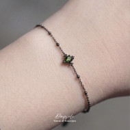 May Birthstone-Diopside Elf Classic Bracelet May Birthstone-Diopside Elf Classic Bracelet