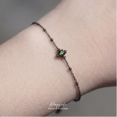 May Birthstone-Diopside Elf Classic Bracelet