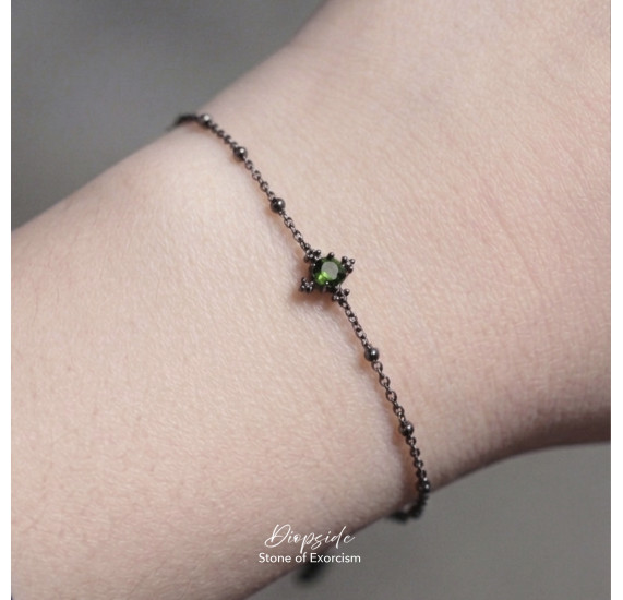 May Birthstone-Diopside Elf Classic Bracelet May Birthstone-Diopside Elf Classic Bracelet
