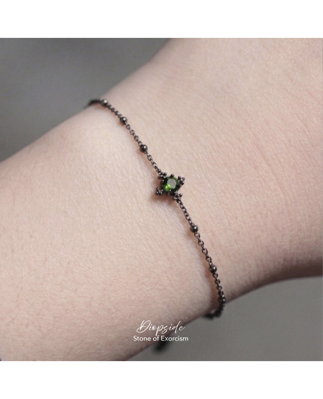 May Birthstone-Diopside Elf Classic Bracelet May Birthstone-Diopside Elf Classic Bracelet